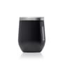 Corkcicle Insulated Stemless Wine Glass, Set of 2 Matte Black