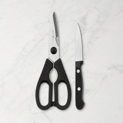 W&#252;sthof Gourmet 2-Piece Paring Knife &amp; Kitchen Shears Set
