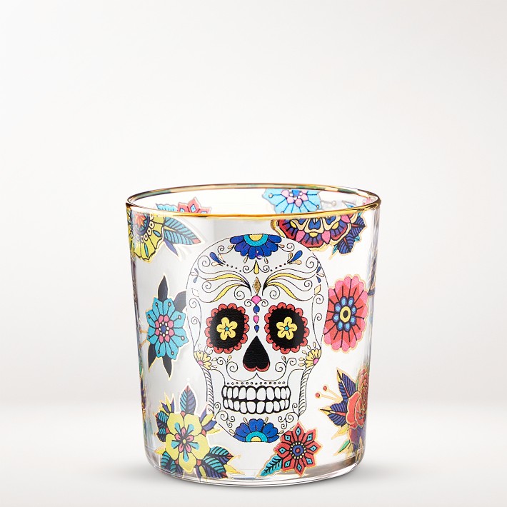 Day of the Dead Short Tumblers, Set of 4