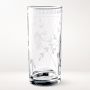 Vintage Etched Highball Glasses, set of 4