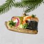 Williams Sonoma Sushi Plate Ornament