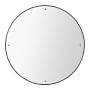 Gramercy Round Mirror, 46", Bronze