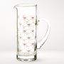 Honeycomb Glass Pitcher