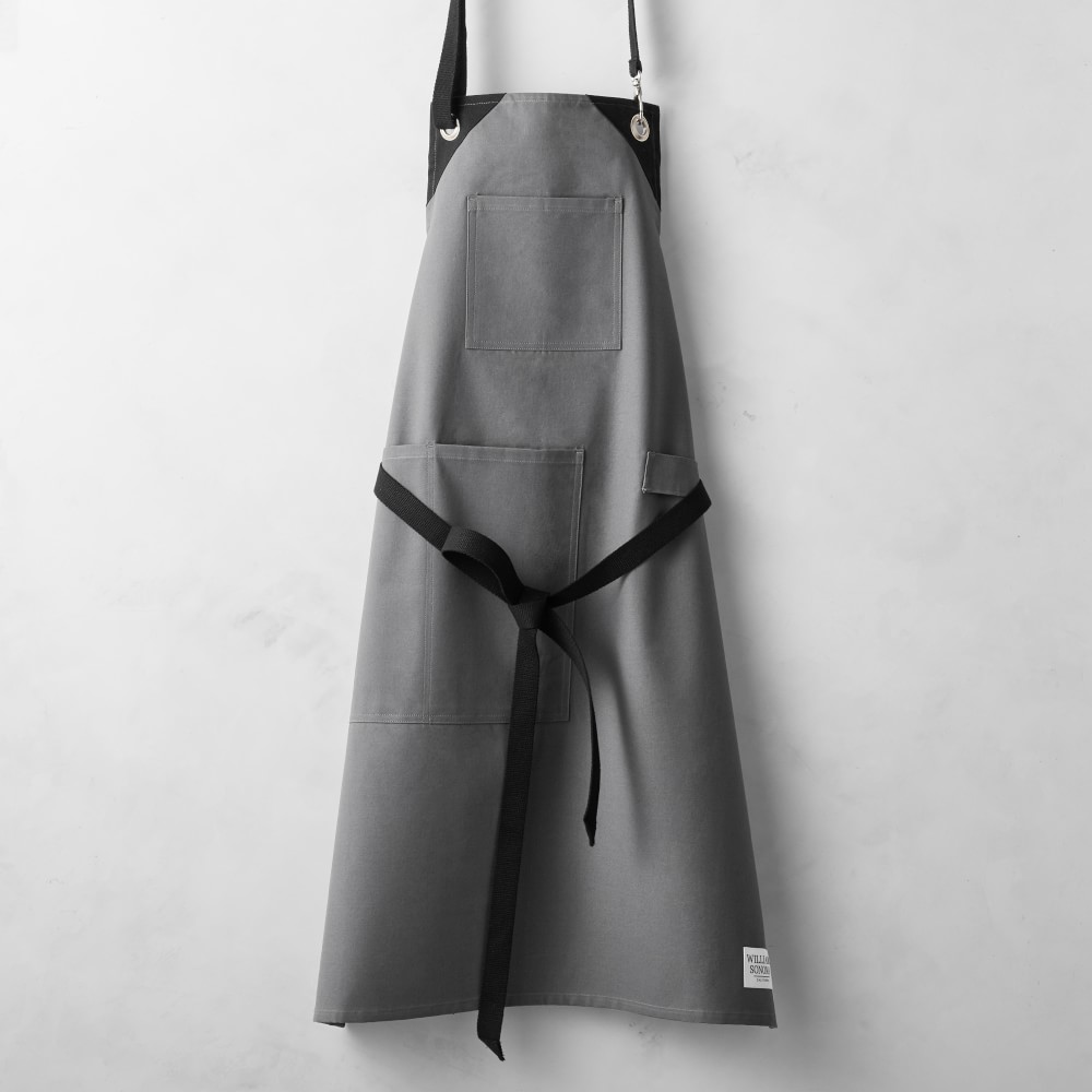 Williams Sonoma Grilling Apron, Adult, Charcoal