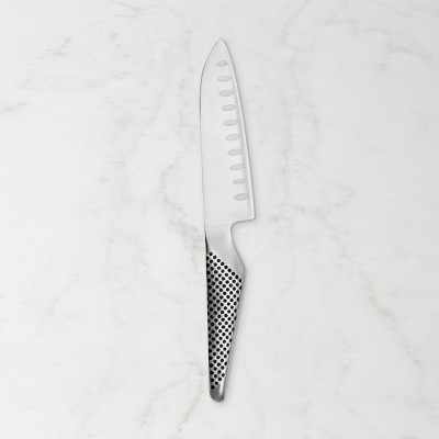 Global Classic Hollow Ground Santoku Knife, 5"