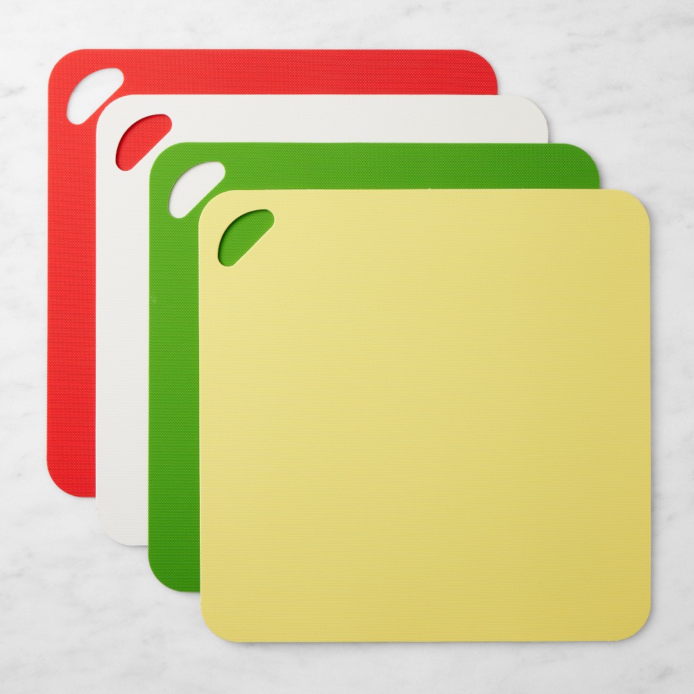 Dexas Flexi Synthetic Multi-Color Cutting Boards, Set of 4