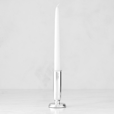 Heirloom Silver Taper Holder, Large