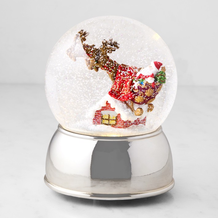 'Twas the Night Before Christmas Musical Snow Globe
