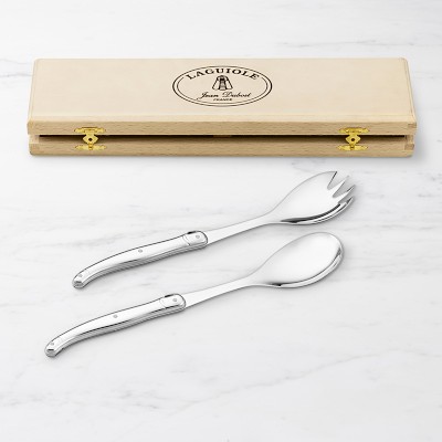 Laguiole Jean Dubost Stainless-Steel Steak Knives, Set of 4