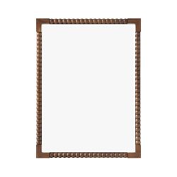 Williams Sonoma Home x Sheila Bridges Turned Walnut Mirror