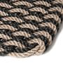 The Rope Co. Sand &amp; Charcoal Doormat