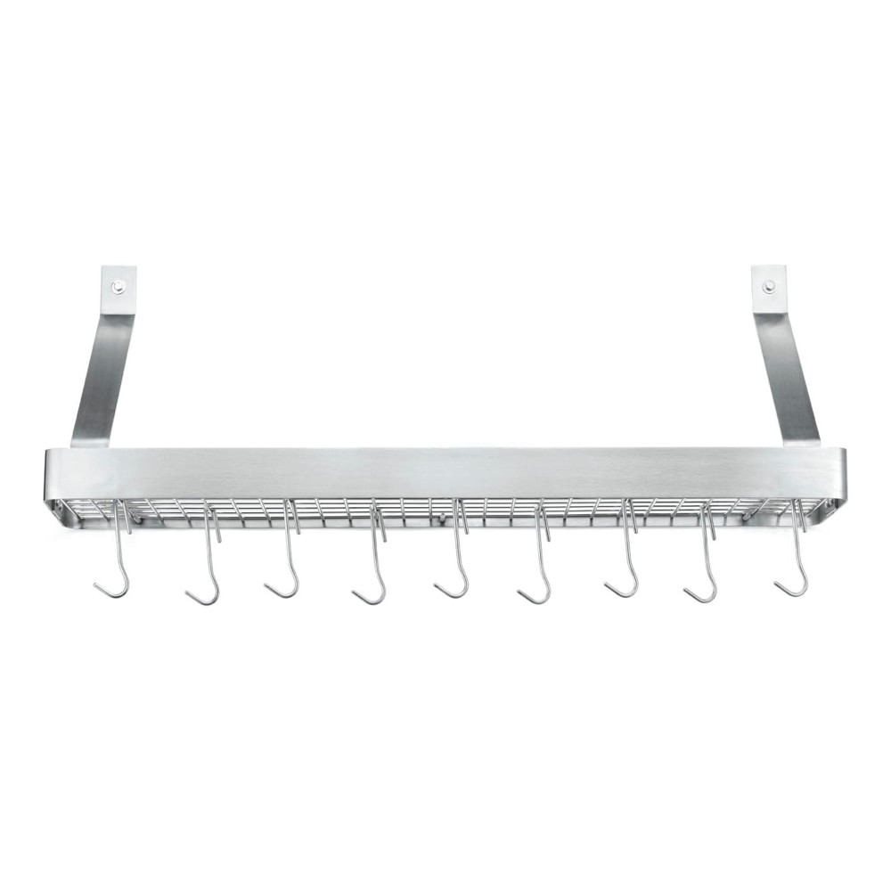 Cuisinart 36 Rectangular Bookshelf Rack, Brushed Stainless-Steel