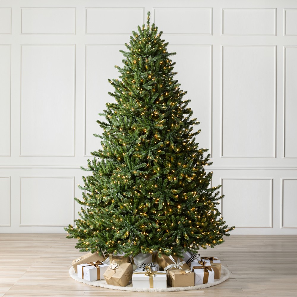 Balsam Hill Traditional Colorado Green Pre-Lit Spruce, 6.5', LED Clear