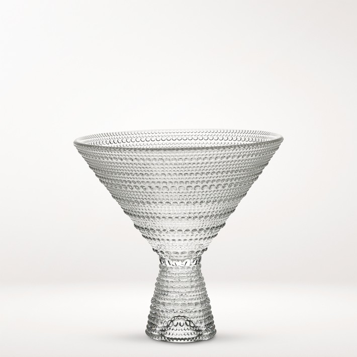 Jupiter Martini Glasses, Set of 4, Clear