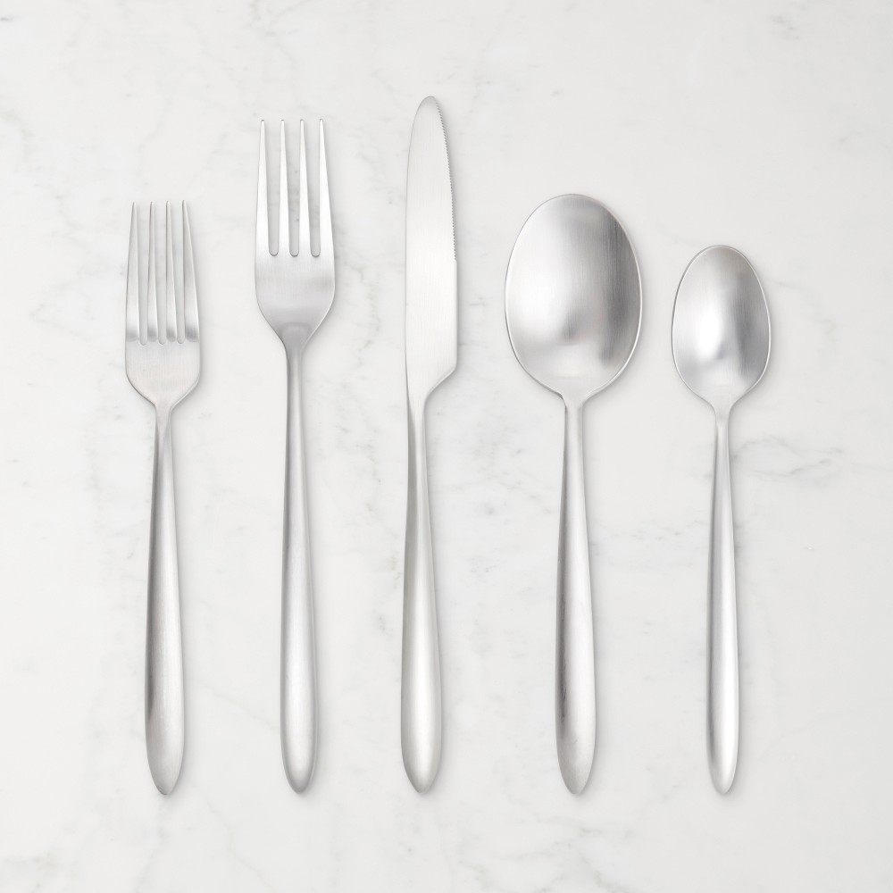 Fortessa Velo 20-Piece Flatware Set, Stainless-Steel