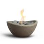 TerraFlame Wave Tabletop Fire Bowl, Sand
