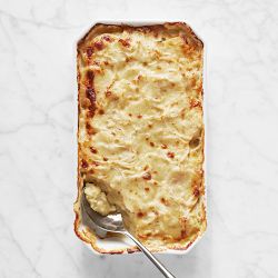Williams Sonoma Test Kitchen Herbed Potato Gratin with Gruyere Set of 2, Immediate Delivery