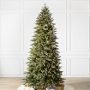 Balsam Hill Most Realistic Silverado Slim Pre-Lit Tree, 7', LED Clear