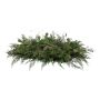 Holiday Mixed Pine Candle Holder Faux Centerpiece