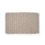 Fog Gray & Sand Doormat, Large, 21" X 34"