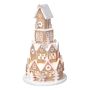 Pre-Lit Gingerbread House, 16"