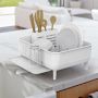 simplehuman&#8482; Compact Kitchen Steel Frame Dishrack
