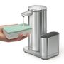 simplehuman&#8482; Rechargeable Liquid Sensor Pump with Sponge Caddy, 14-Oz.
