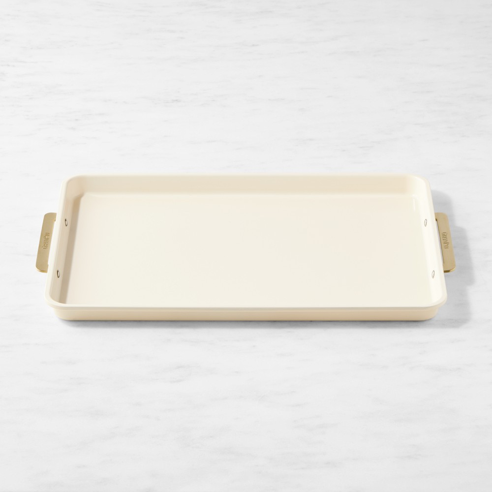 GreenPan™ Reserve Ceramic Nonstick Bakeware Half Sheet Pan, Cream