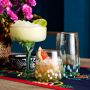 Multi-Confetti Recycled Margarita Glasses