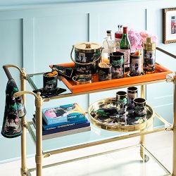 Sheila Bridges x Williams Sonoma Harlem Toile Coasters, Set of 4