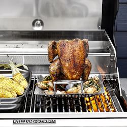 All-Clad Stainless-Steel Outdoor Chicken Roasting Pan