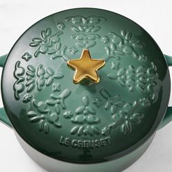 Le Creuset Noel Mini Cocotte with Star Knob, 24-Oz.
