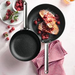 SCANPAN&#174; TSS+ Stainless-Steel Nonstick 2-Piece Fry Pan Set