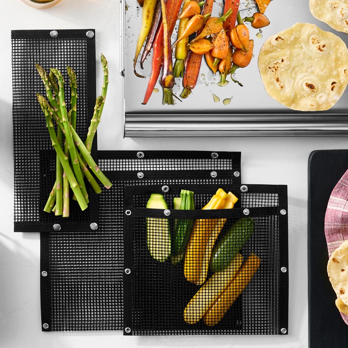 Williams Sonoma 3-Piece BBQ Set, Ashwood Handled | Williams