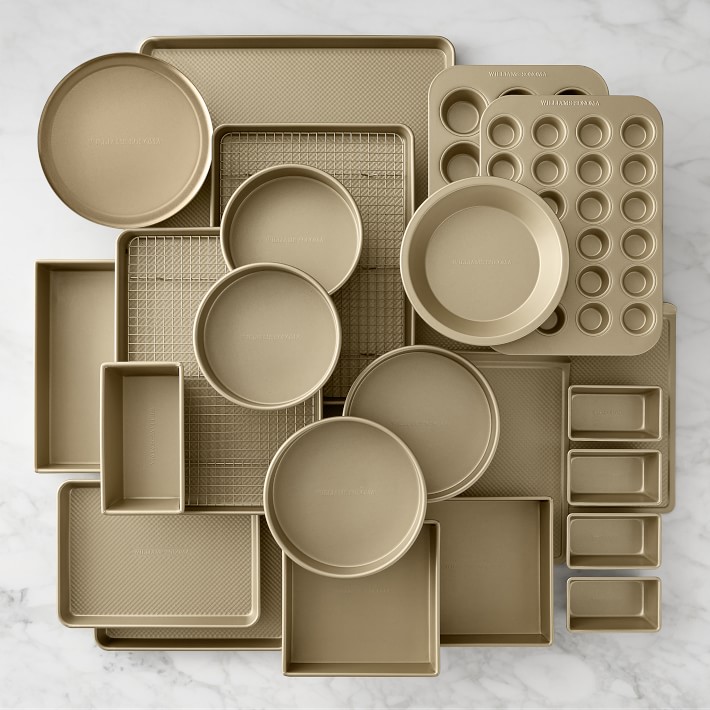 Williams Sonoma Goldtouch® Pro Nonstick Bakeware, set of 25