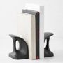 Bookends, Abstract, Bronze