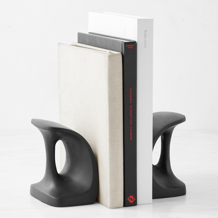 Bookends, Abstract, Bronze