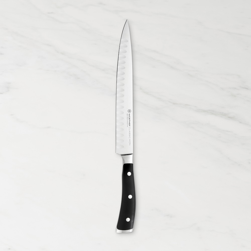Wüsthof Classic Ikon Hollow-Edge Carving Knife, 9"