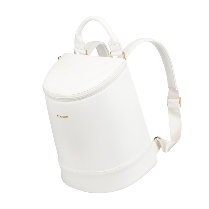 Corkcicle Eola Bucket Cooler Bag, Cream