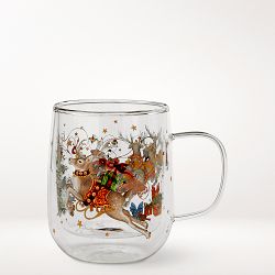 'Twas the Night Before Christmas Double-Wall Coffee Mug, Single