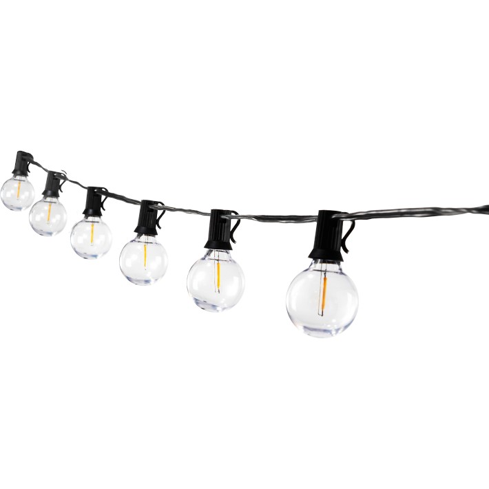 ウィリアムズソノマ　ランタン IYN G40 Bistro String Lights | Williams Sonoma