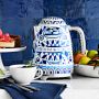 SMEG Dolce &amp; Gabbana Electric Kettle, Blu Mediterraneo