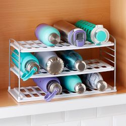 YouCopia UpSpace Bottle Organizer 3-Shelf Wide