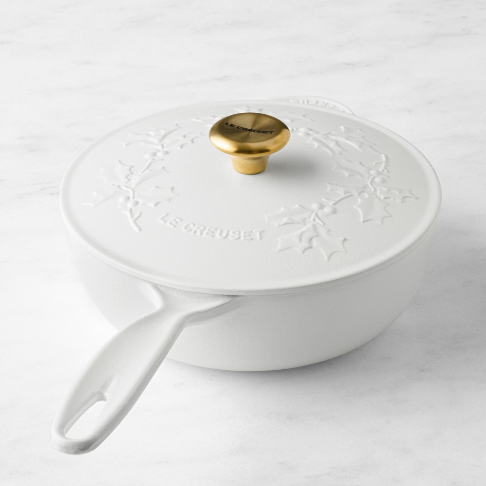 Le Creuset Enameled Cast Iron Holly Saucier, 2 1/4-Qt.
