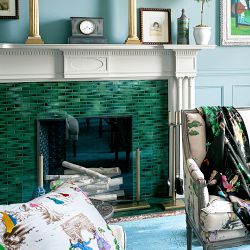 Sheila Bridges x Williams Sonoma Home Fireplace Screen