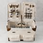 Pioneer Canvas Picnic Basket