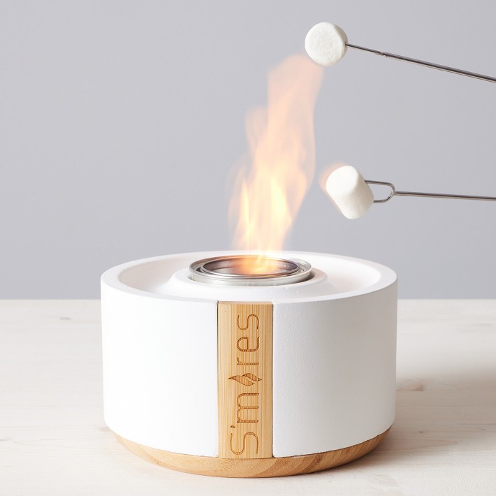 TerraFlame S'mores Roaster, White