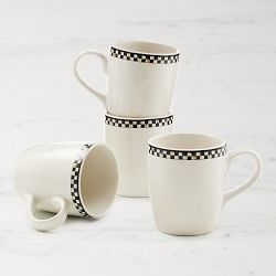 MacKenzie-Childs Everyday Stoneware Mugs, Set of 4