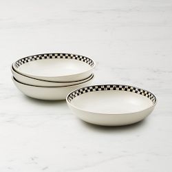 MacKenzie-Childs Everyday Stoneware Pasta Bowls, Set of 4