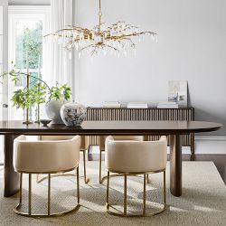 Radius Extendable Oval Dining Table (72&quot;-114&quot;)